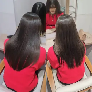 セミロング サロウィン　神戸三宮店所属・三宮No.1ブリーチ 無しカラー/杉山太貴のヘアスタイル