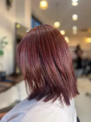 ミディアム カラー ж SYOUのヘアスタイル