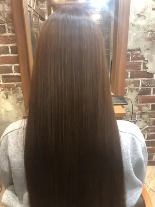 ロング カラー 藤木 雅俊のヘアスタイル