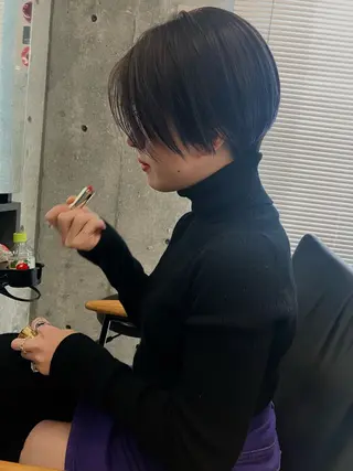 ショート 似合わせカットカラー 👩MINAのヘアスタイル