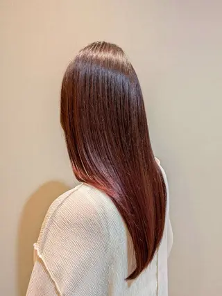 ロング カラー Sourire小倉所属・Sourire小倉 なかしまひかるのヘアスタイル