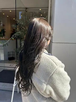 ロング カラー 井村 晃琉のヘアスタイル