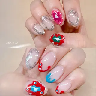 ネイル にじいろ nailのネイルデザイン