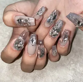 ネイル Lee Nails チップ長さだし専門店のネイルデザイン