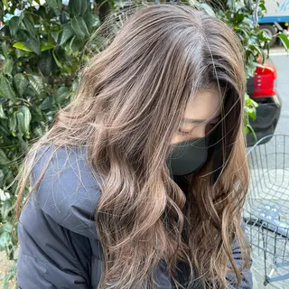 セミロング ワンホンヘア ケラチン/Kaitoのヘアスタイル