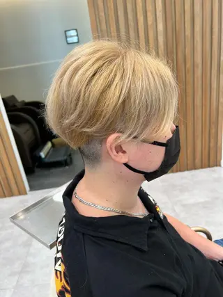 カラー メンズ 一ノ瀬 蘭のヘアスタイル