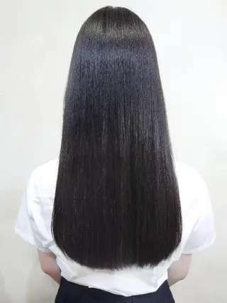 ロング ブリーチ／ 髪質改善／ＲＹＯのヘアスタイル