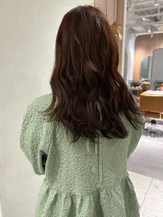 ロング カラー Kyeco大宮所属・足立 愛菜のヘアスタイル