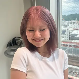 ショート カラー EIGHT ／SHU🩶のヘアスタイル