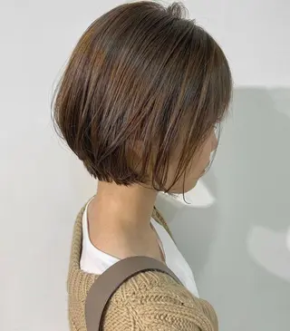 ショート カラー パーマ 木下 修兵のヘアスタイル