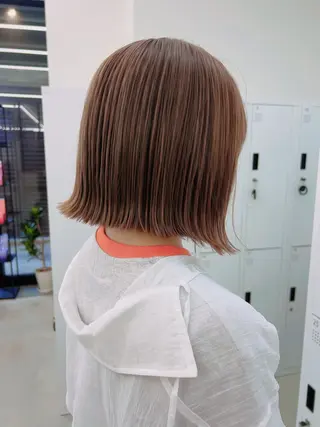 ショート カラー sand大阪梅田所属・くろかわ まいのヘアスタイル