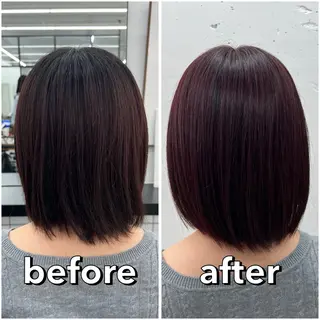 ミディアム カラー あすか JILLSTUDIOのヘアスタイル