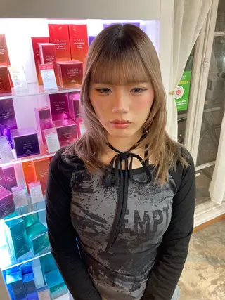セミロング ROSSO Hair&SPA五反野店所属・💫 シュン💫のヘアスタイル