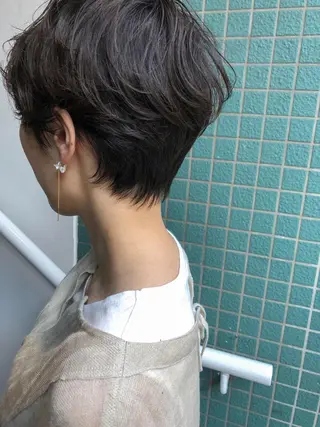 ショート nessヤマサキ リュウタのヘアスタイル