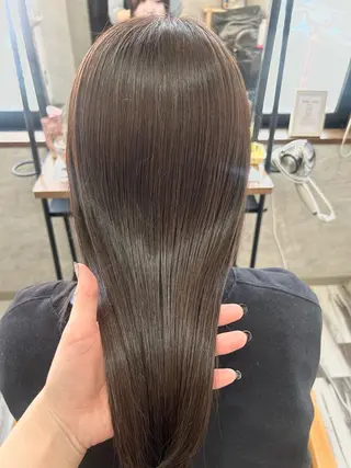 セミロング Hair Lounge Rough所属・透明感カラー /hiyori🌟のヘアスタイル