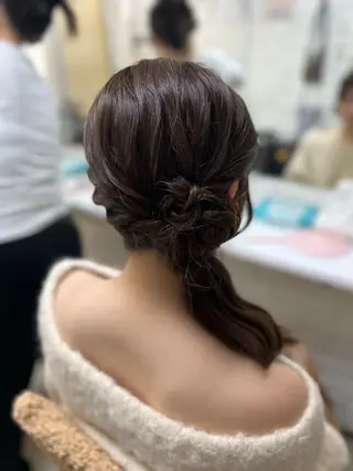 ヘアアレンジ へアセット/心斎橋 支持率No.1✨🌈のヘアスタイル
