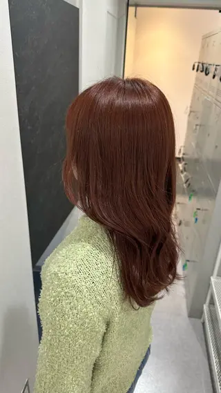 セミロング 心斎橋艶カラー💖 ノノのヘアスタイル