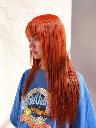 ロング カラー レイヤーカット🪽 MARINA🦩のヘアスタイル