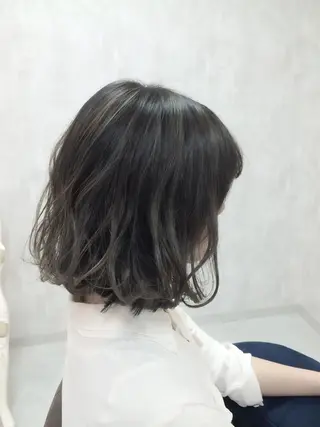 ショート ミディアム カラー LAS 代表 ナガカワ コウヘイのヘアスタイル