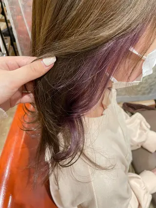 カラー newi梅田🫧韓国 ヘア🫧sakiのヘアスタイル