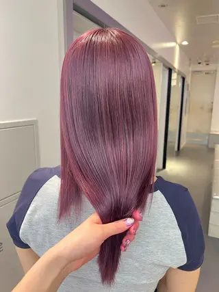 セミロング カラー パーマ ヘアアレンジ メンズ 暖色💖ツヤ髪💖 masae🌼のヘアスタイル