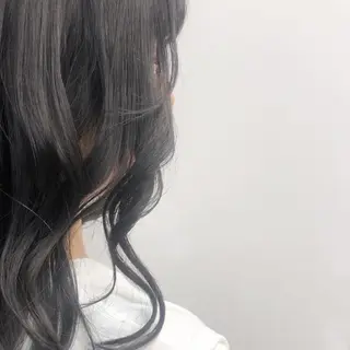 ミディアム 透明感カラー❄️要 半個室×マンツーマンのヘアスタイル