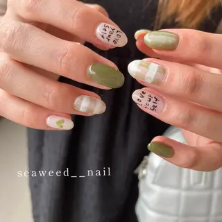 ネイル seaweed nailのネイルデザイン