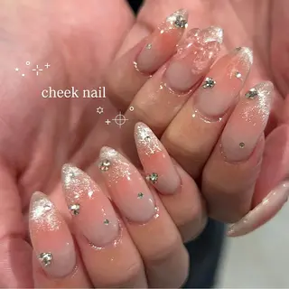 ネイル honoka ガーリーネイル໒꒱のネイルデザイン