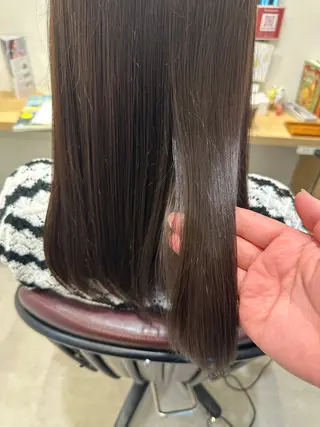 ミディアム カラー hair&eyelash Truth所属・Truth上谷綾子/ 名古屋市北区/黒川駅のヘアスタイル