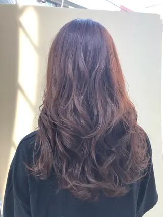 ロング カラー LOREN自由ヶ丘所属・櫻田 朴のヘアスタイル