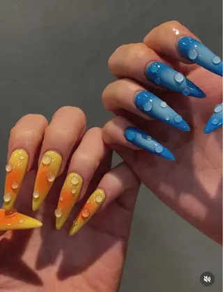 ネイル GO TODAY シェアサロン 渋谷Amiu店所属・渋谷ネイル🎀 y2k/海外ネイルのネイルデザイン