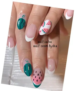 ネイル ﾈｲﾙﾙｰﾑﾘｯｶ 𝐦𝐚𝐲𝐮のネイルデザイン