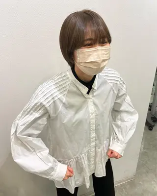 ショート カラー 💈メンズ/パーマ 💈中目黒/谷のヘアスタイル