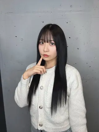 ロング カラー ヘアアレンジ 🫧新宿 髪質改善 /サスケ🫧のヘアスタイル