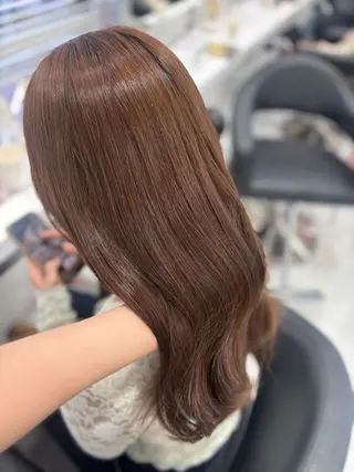 ロング カラー 韓国トレンドヘア🤍 Chima🤍のヘアスタイル