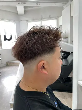 パーマ メンズ ✨️ツイスパ波巻き特 化小杉澪生✨️のヘアスタイル