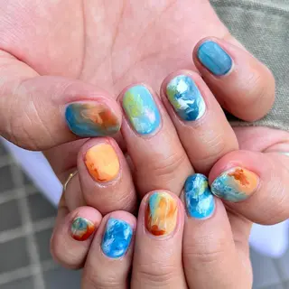 ネイル 河野 弥月のネイルデザイン