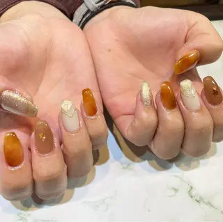 ネイル 糀屋 彩奈のネイルデザイン