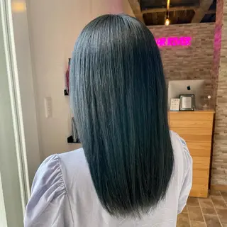 セミロング SALOWIN心斎橋Suite店所属・洗っても取れない 髪質改善|OJIROのヘアスタイル