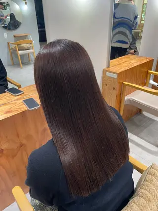 セミロング 美髪と似合わせのサロンenn(エン)所属・ENN藤本 大輝艶感カラーのヘアスタイル