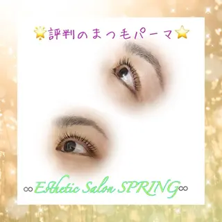 マツエク・マツパ Esthetic Salon SPRING所属・ｴｽﾃﾃｲｯｸｻﾛﾝ ｽﾌﾟﾘﾝｸﾞのマツエク・マツパデザイン