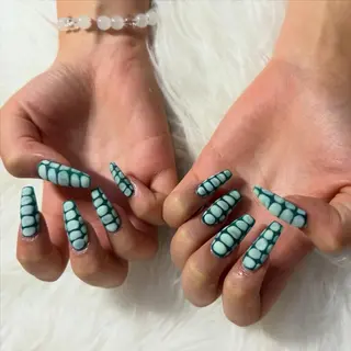 ロング mao .のネイルデザイン