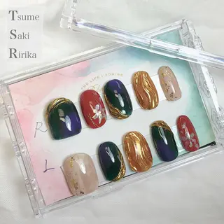 ネイル 爪咲 りり花のネイルデザイン