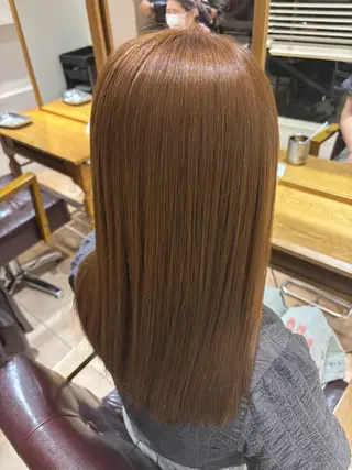 セミロング 🌈透明感カラー🌈 🌟吉田祐介🌟のヘアスタイル