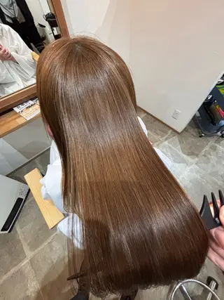 ロング カラー Hair&healing  en所属・中村 祥隆のヘアスタイル