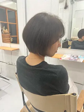 ショート ショートボブ／川崎 子安健太のヘアスタイル