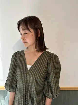 ミディアム カラー キッズ オトナヘア🌸 harukaのヘアスタイル