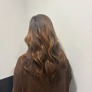 セミロング ボブ/外国人風カラー 🩵mikiのヘアスタイル