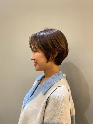 ショート 🩰無料カットモデル ショート/莉紗子🫧のヘアスタイル