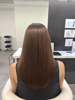 ロング アンニュイヘア/ 顔周りカット/眞弓萌のヘアスタイル